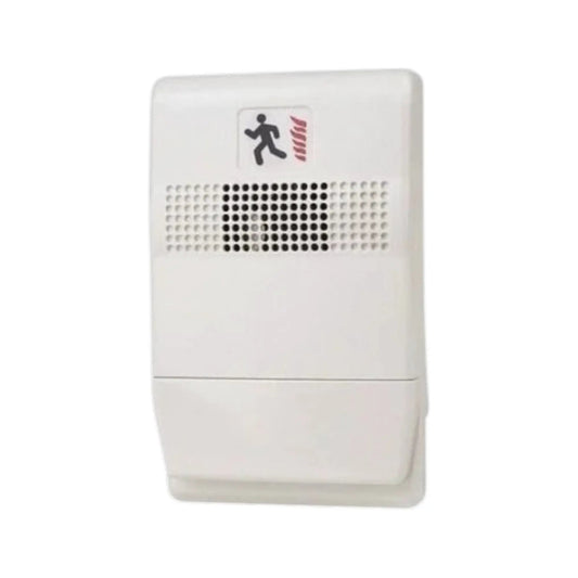 Kidde Horn Temporal 24VDC White Fire Alarm for Safety Compliance by Kidde