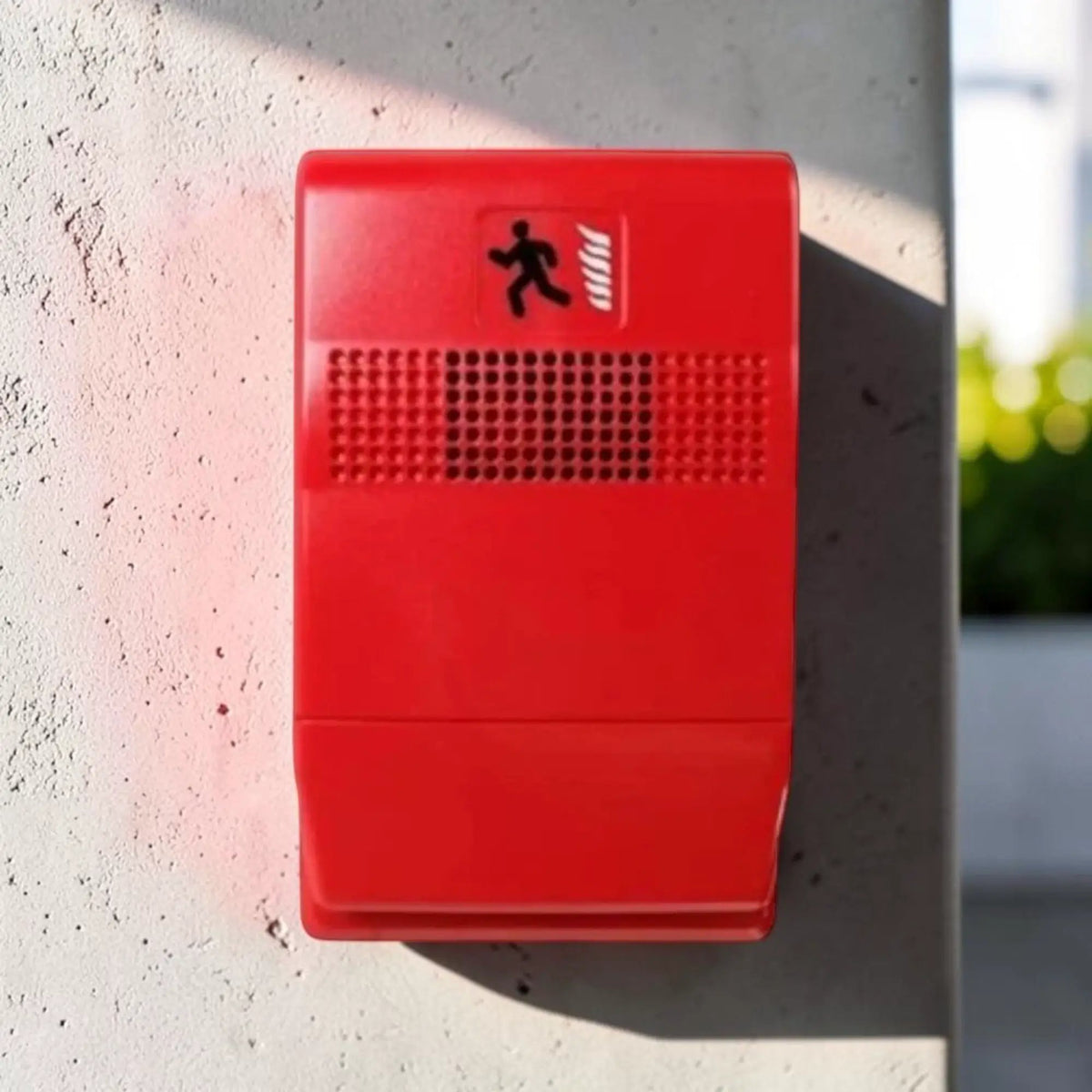 Kidde 24VDC Red Chime Wall Mount Audible Fire Alarm for Enhanced Safety
