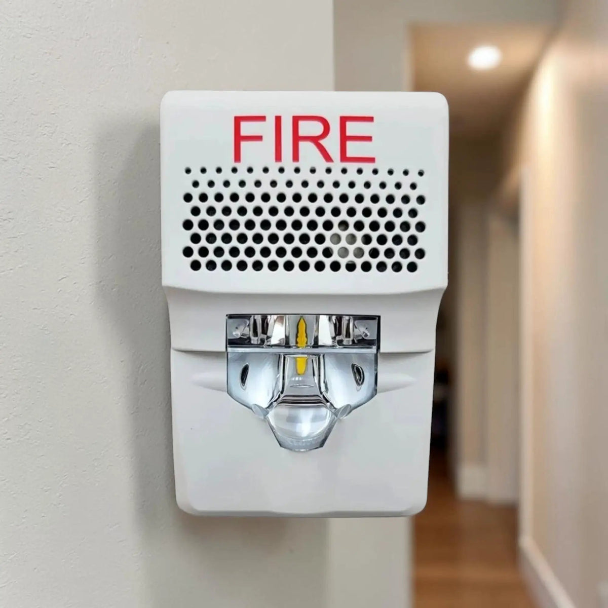 Kidde Compact Wall Horn Strobe 15-75cd UL/FM Fire Alarm