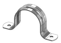 21/2 TWO HOLE STRAP EG by nVent CADDY
