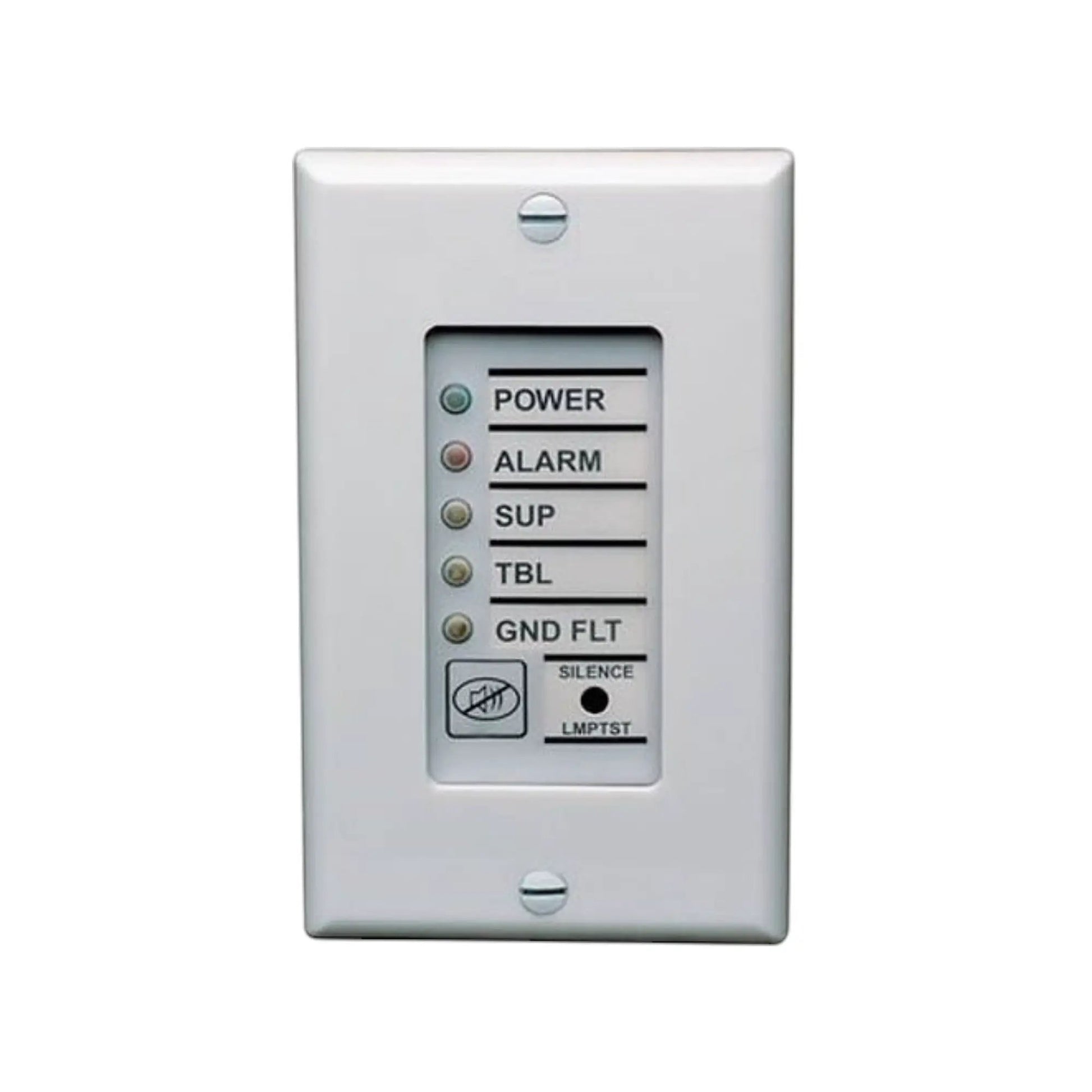 Kidde Remote Annunciator Wall Plate One Gang White Fire Alert by Kidde