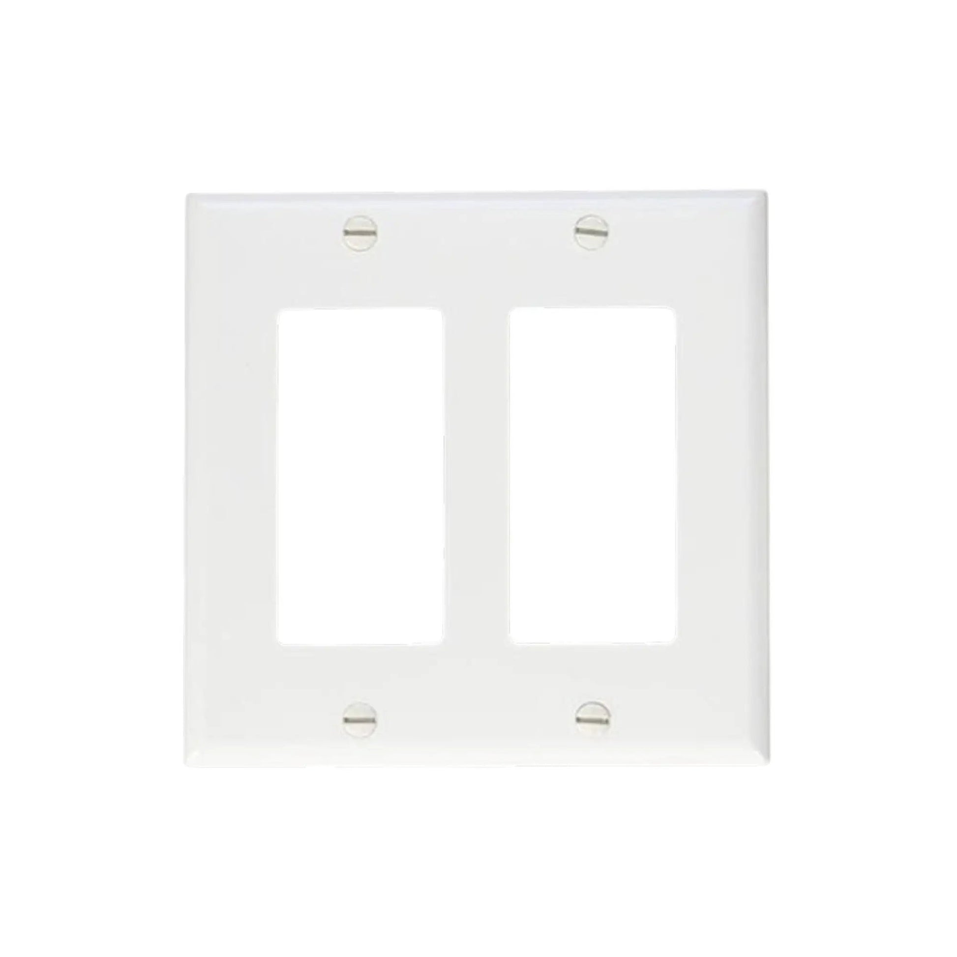 Kidde Remote Annunciator Wall Plate Two Gang White UL/FM Approved by Kidde
