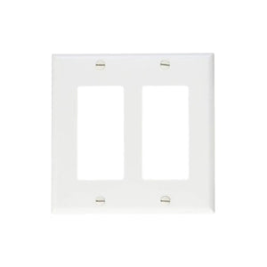 Kidde Remote Annunciator Wall Plate Two Gang White UL/FM Approved by Kidde