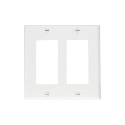 Kidde Remote Annunciator Wall Plate Two Gang White UL/FM Approved by Kidde