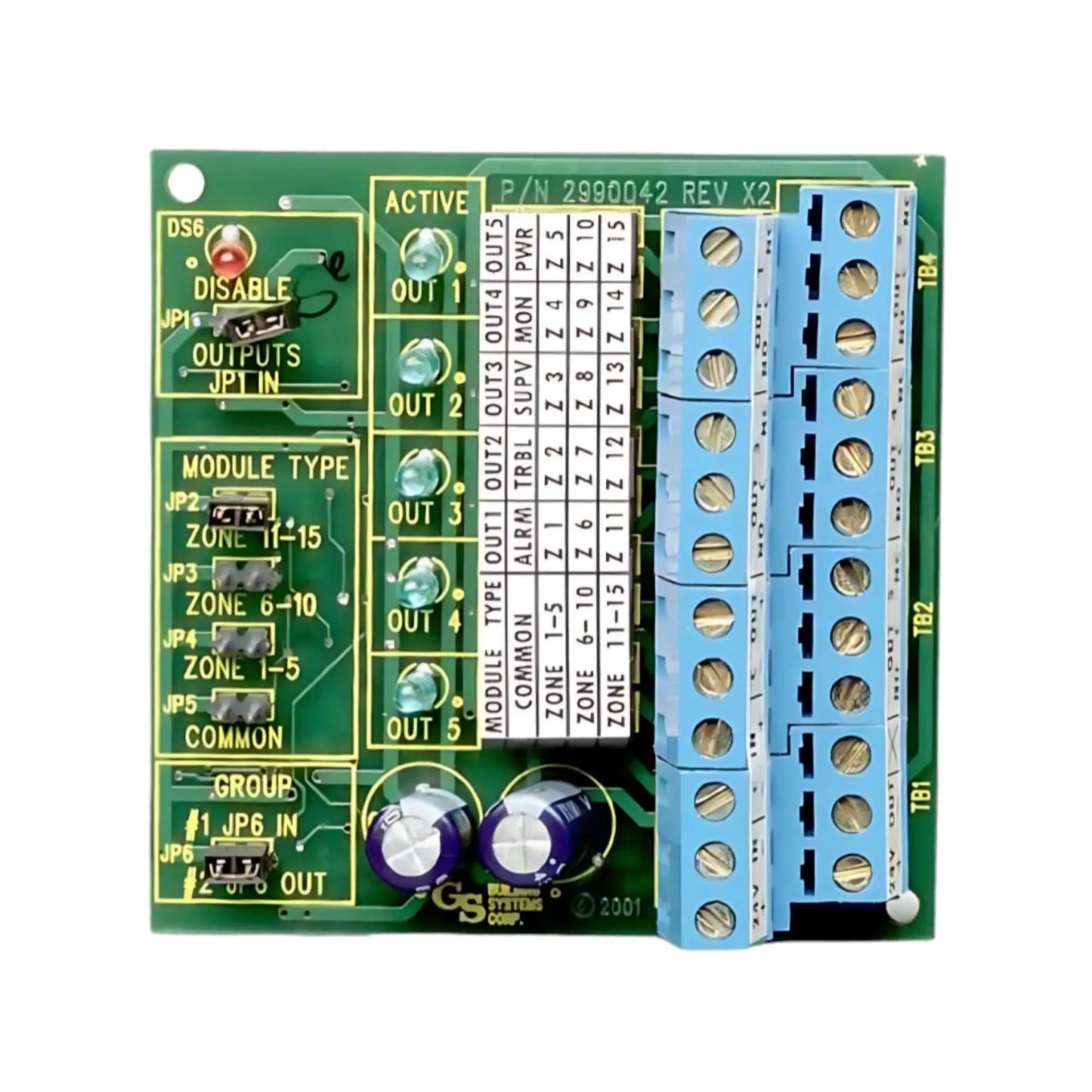 Kidde Remote Relay Module 5 Form C Contacts Fire Safety System by Kidde