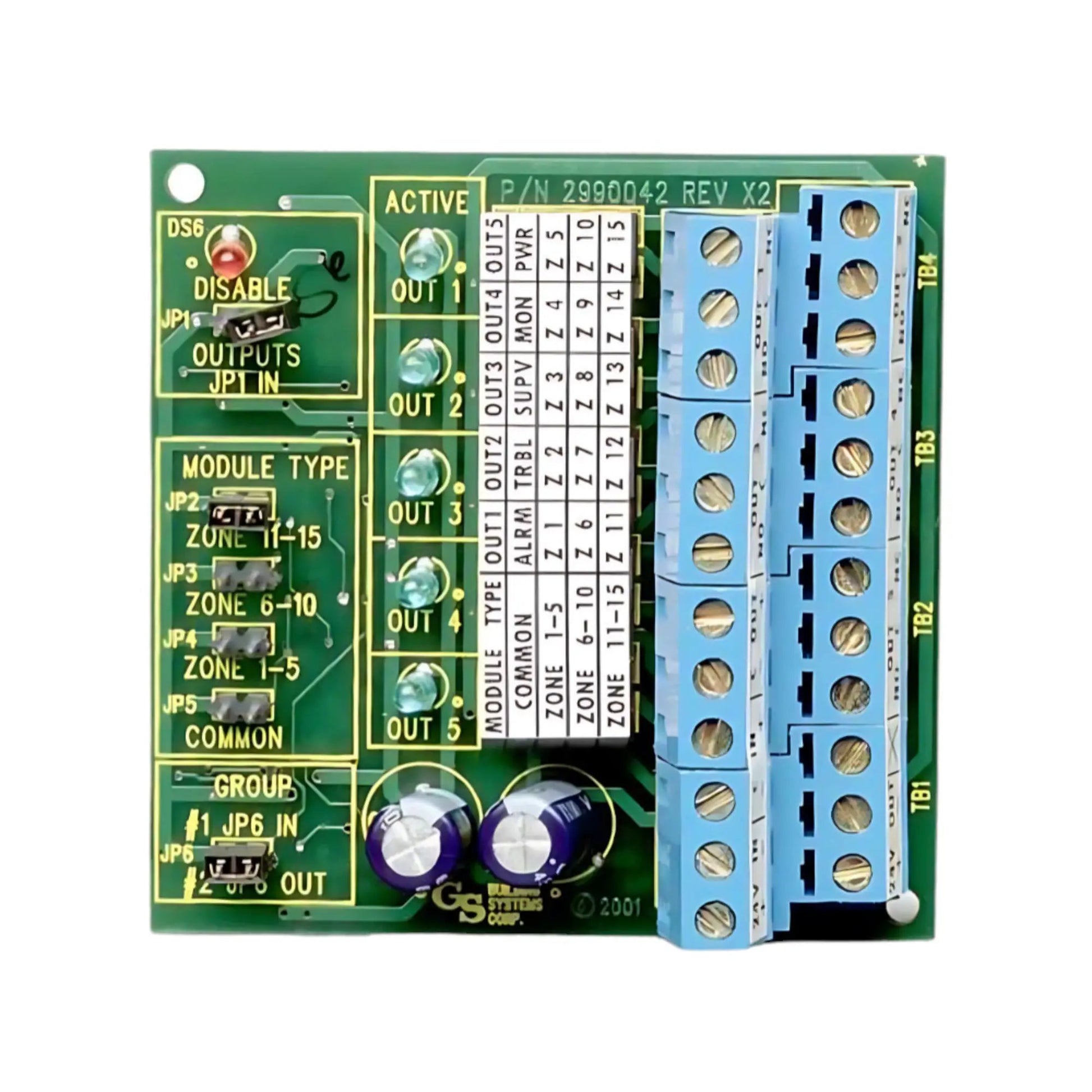Kidde Remote Relay Module 5 Form C Contacts Fire Safety System by Kidde