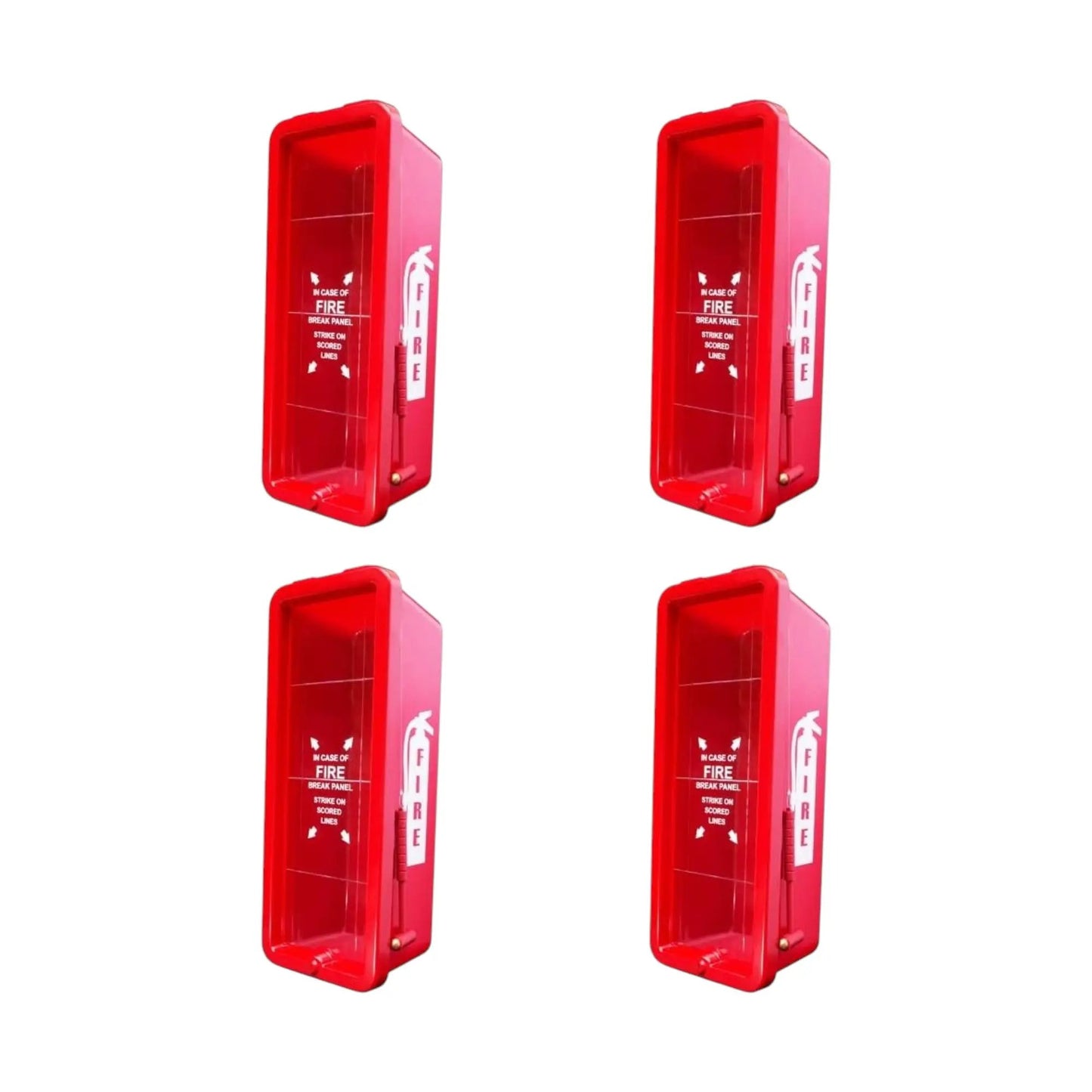 Fire Extinguisher Cabinet 10 lb Red for Easy Access by Strike First Corporation
