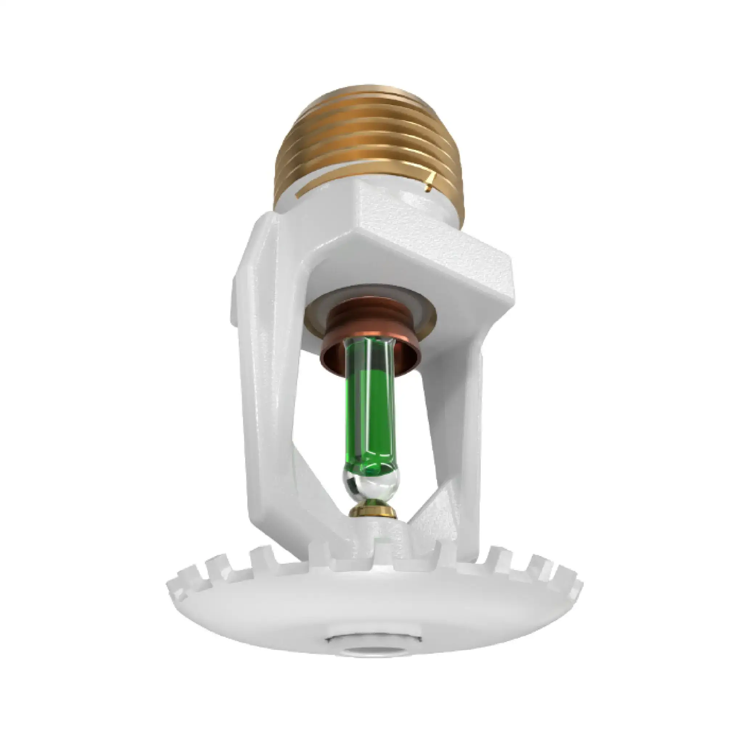 Viking VK124 K5.6 High Pressure Upright Fire Sprinkler, White 200F by Viking