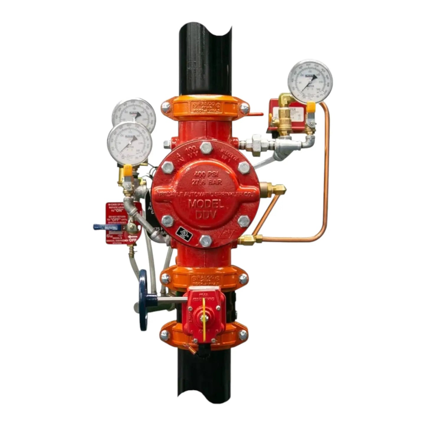 Fire Deluge Trim, Segmentally Assembled Solution 25DDXDPPN by Reliable Sprinkler