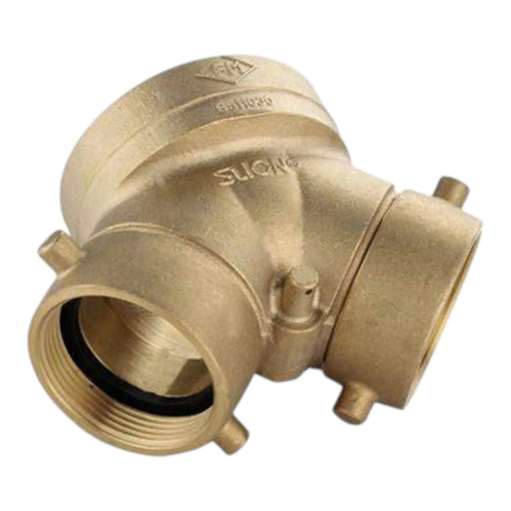 Fire FDC Brecco 4" x 2.5" Brass Connection for Sprinkler Systems by Brecco Corp