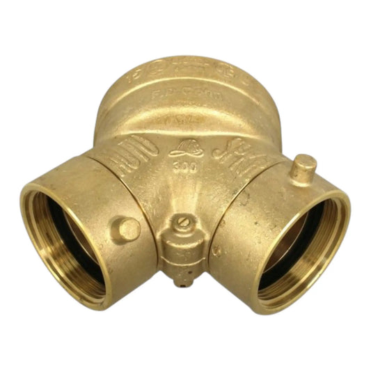 Fire FDC Brecco 4" x 2.5" Brass Connection for Sprinkler Systems by Brecco Corp