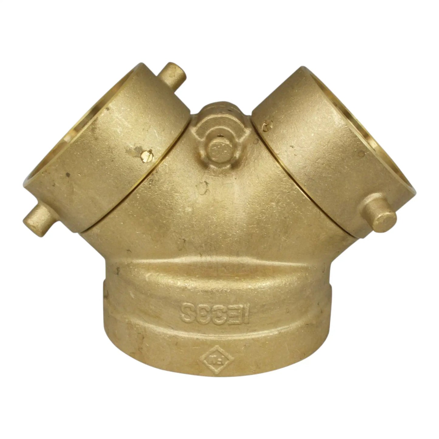 Fire FDC Brecco 4" x 2.5" Brass Connection for Sprinkler Systems by Brecco Corp