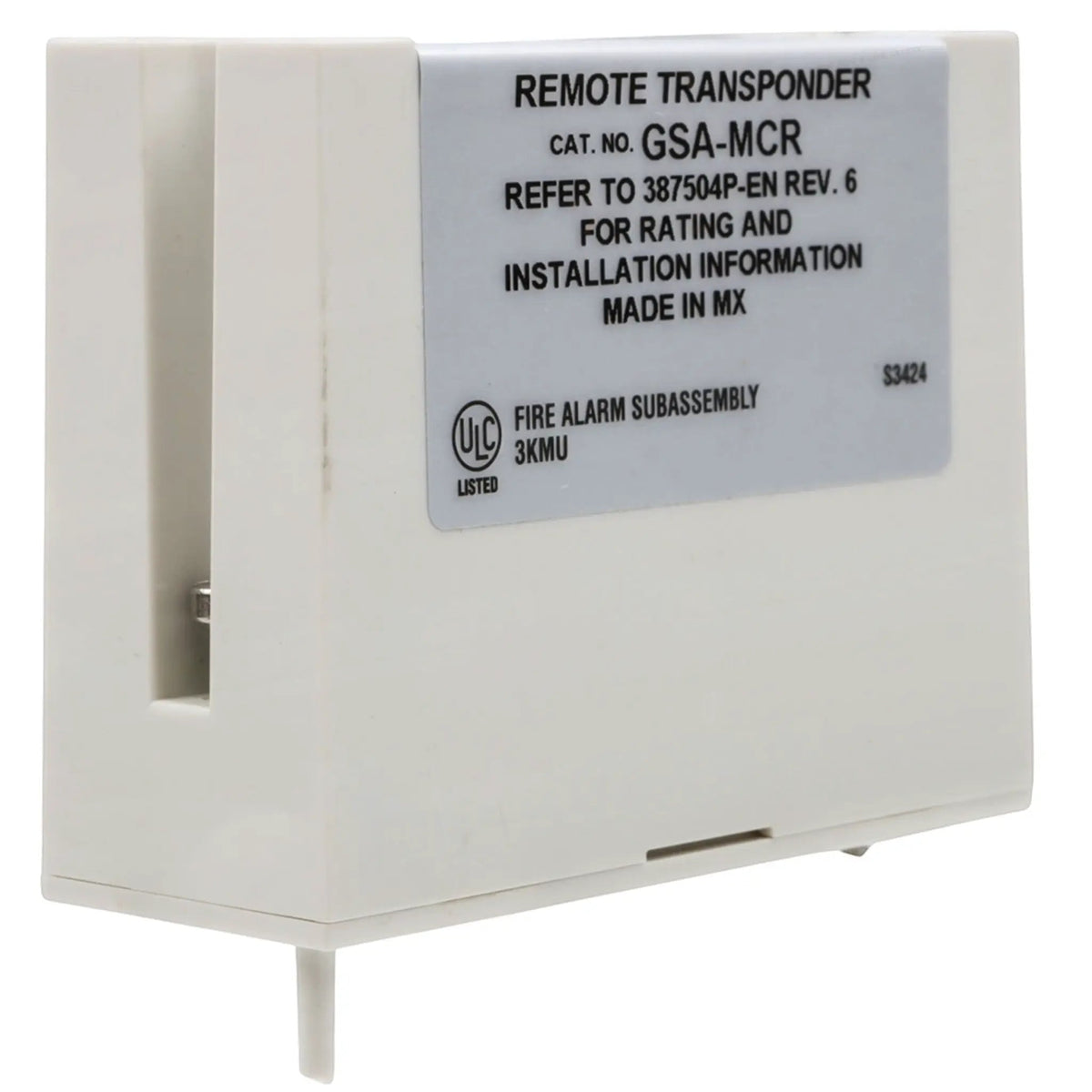 Kidde Control Relay Module UIO Mount UL/FM Approved Safety by Kidde
