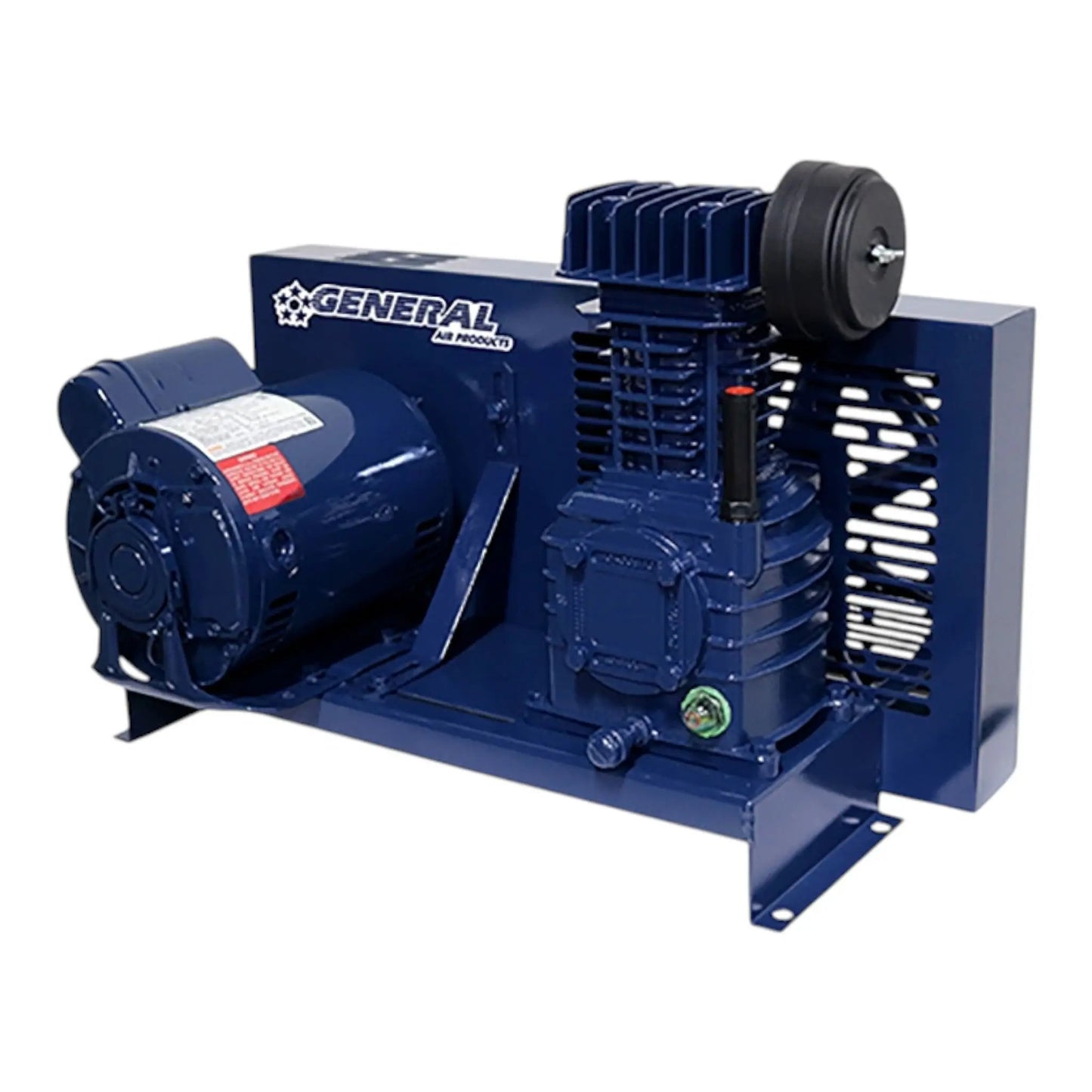 General L Plus Series Oil Lubricated Base Mounted Air Compressor - Ultimate Reliability for Fire Protection by General Air Products