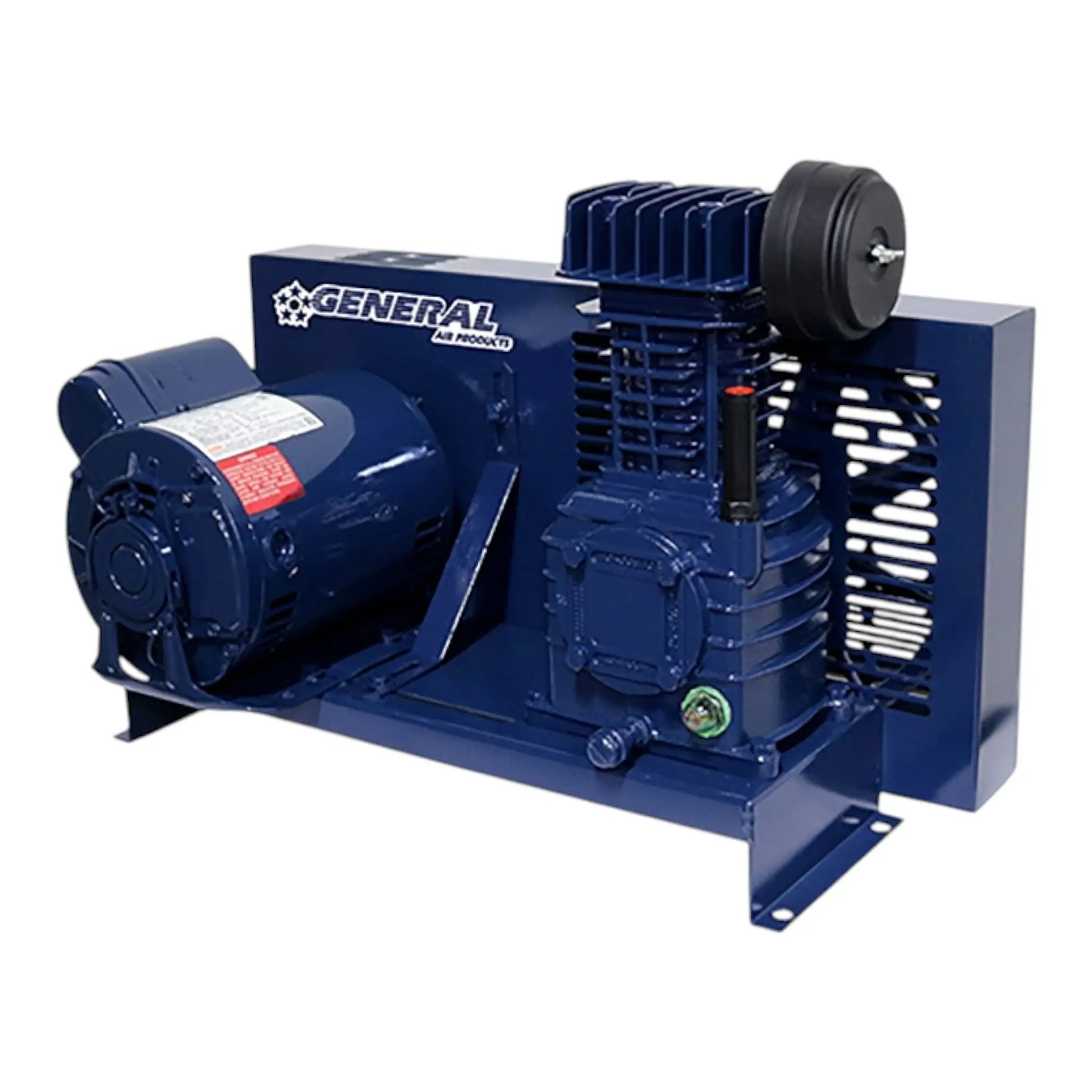 General L Plus Series Oil Lubricated Base Mounted Air Compressor - Ultimate Reliability for Fire Protection by General Air Products