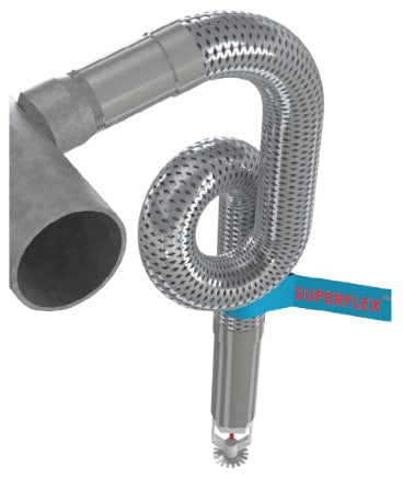 HOSE 72 SUPERFLEX BRD 1/2OTLTO - Fire Protection Parts