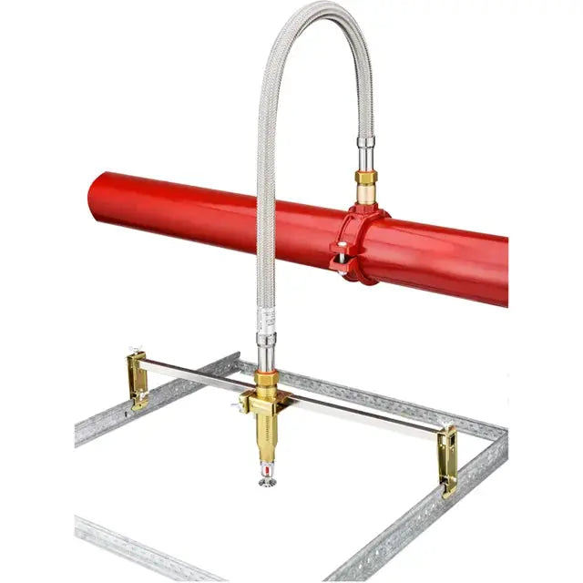 Reliable Braided Fire Sprinkler Drop UL FM RFLEX40LBR by Reliable Sprinkler