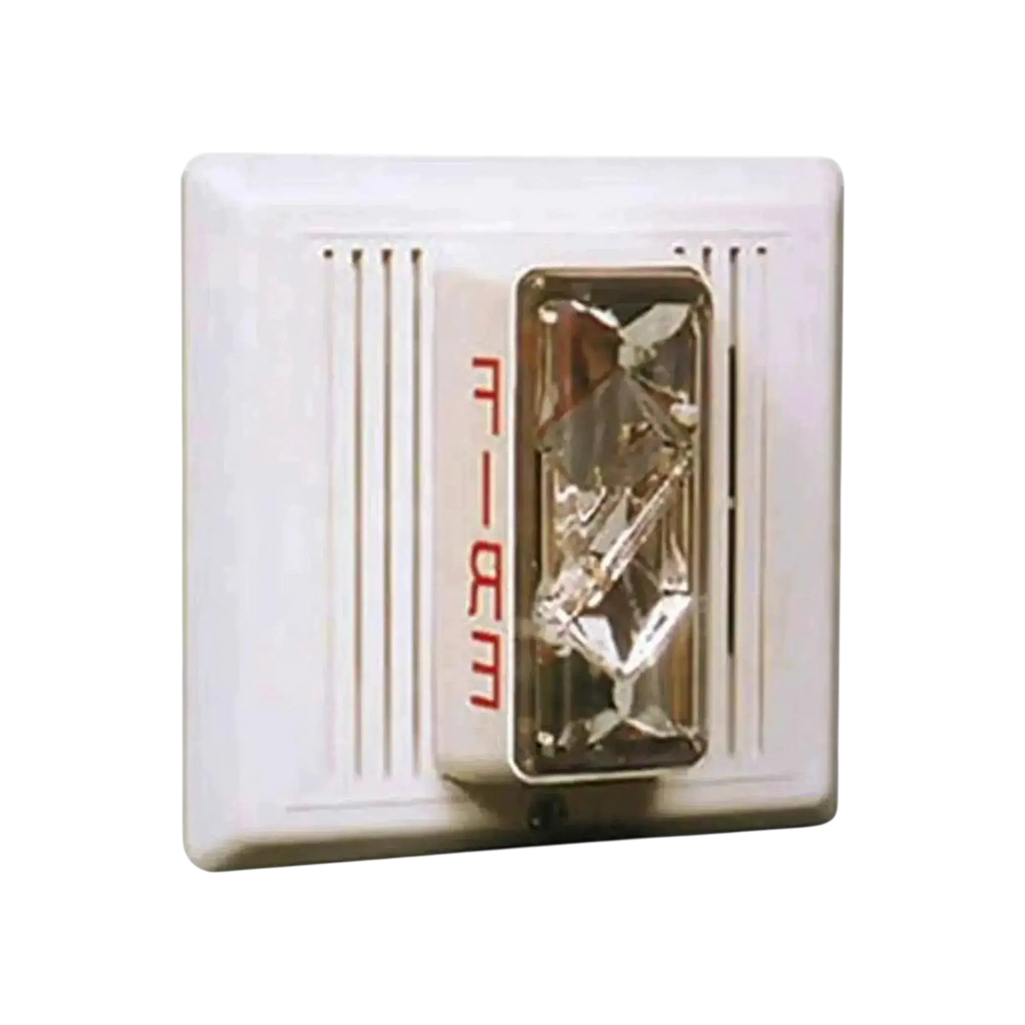 Kidde 15/75 cd Re-entrant Speaker Strobe 25V White Wall Mount for Commercial Fire Safety
