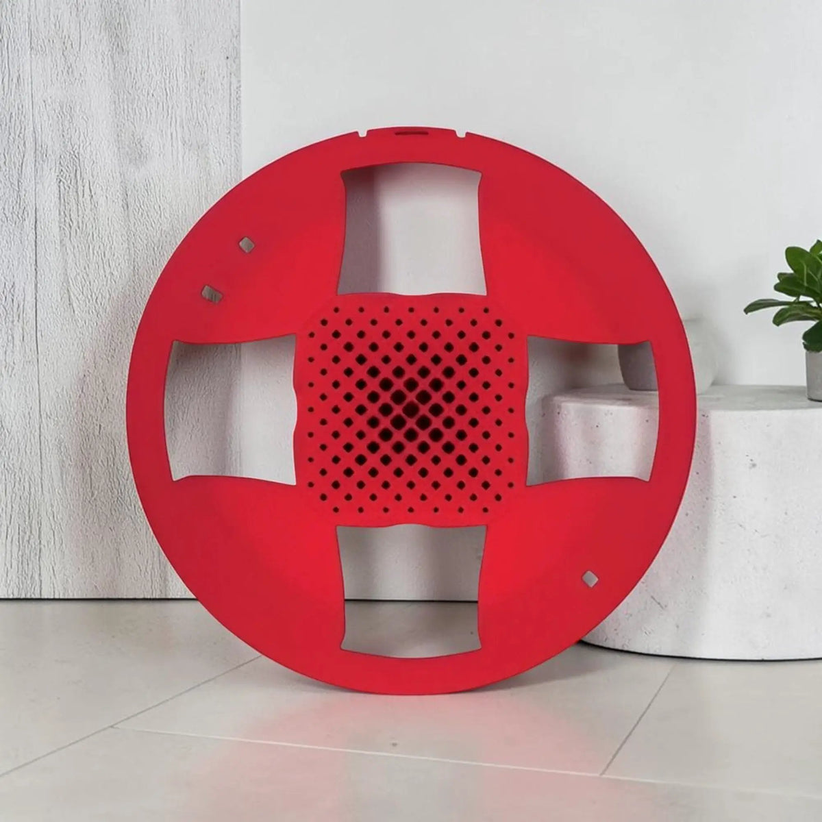 Kidde Genesis Red Ceiling Speaker Strobe Cover UL/FM Approved for Enhanced Fire Safety