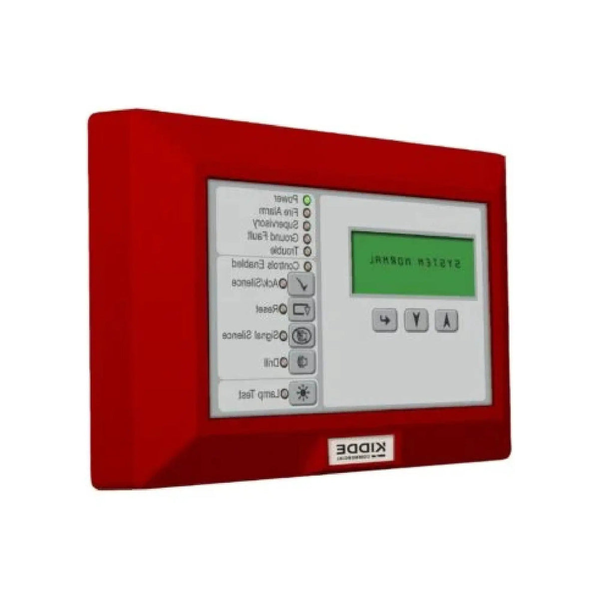 Kidde LCD Text Annunciator Fire Safety Monitor Red UL/FM Approved for Enhanced Emergency Response