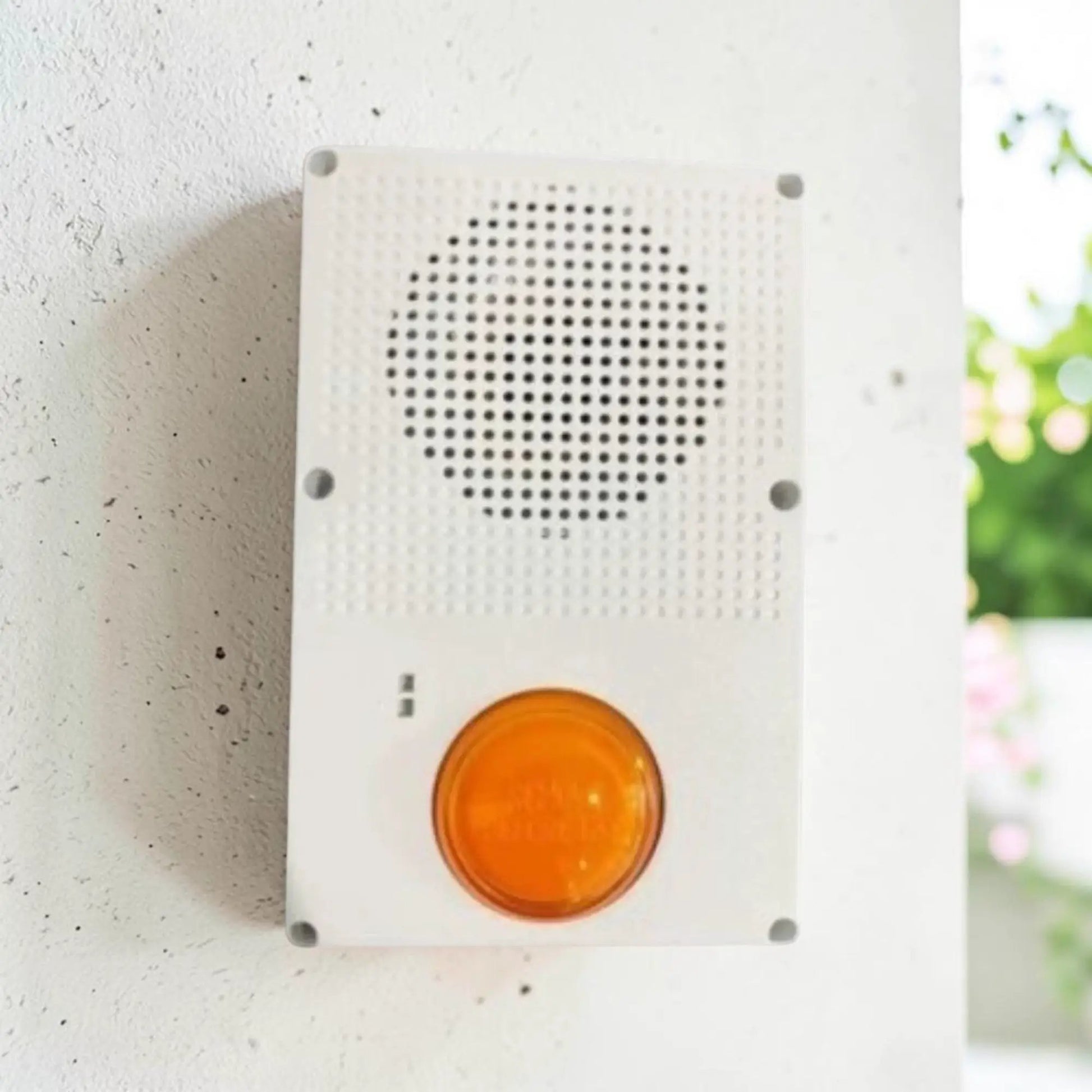 Kidde Outdoor Wall/Ceiling Speaker Strobe with Amber Alert