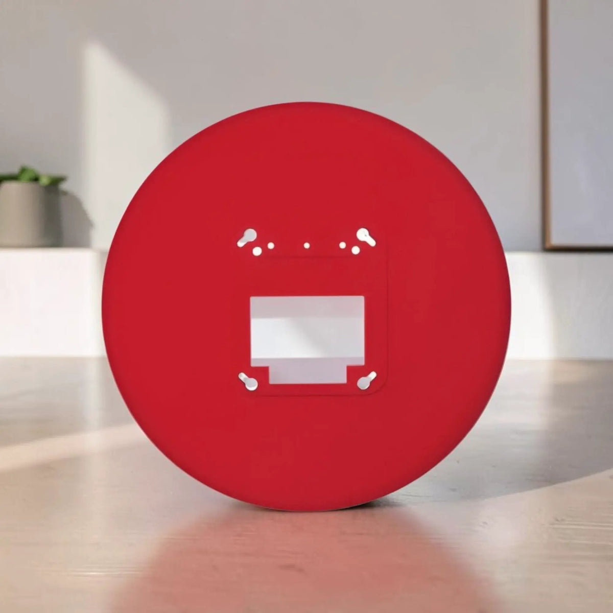 Kidde Red Ceiling Trim Plate for Reliable Fire Protection Safety in Homes and Businesses