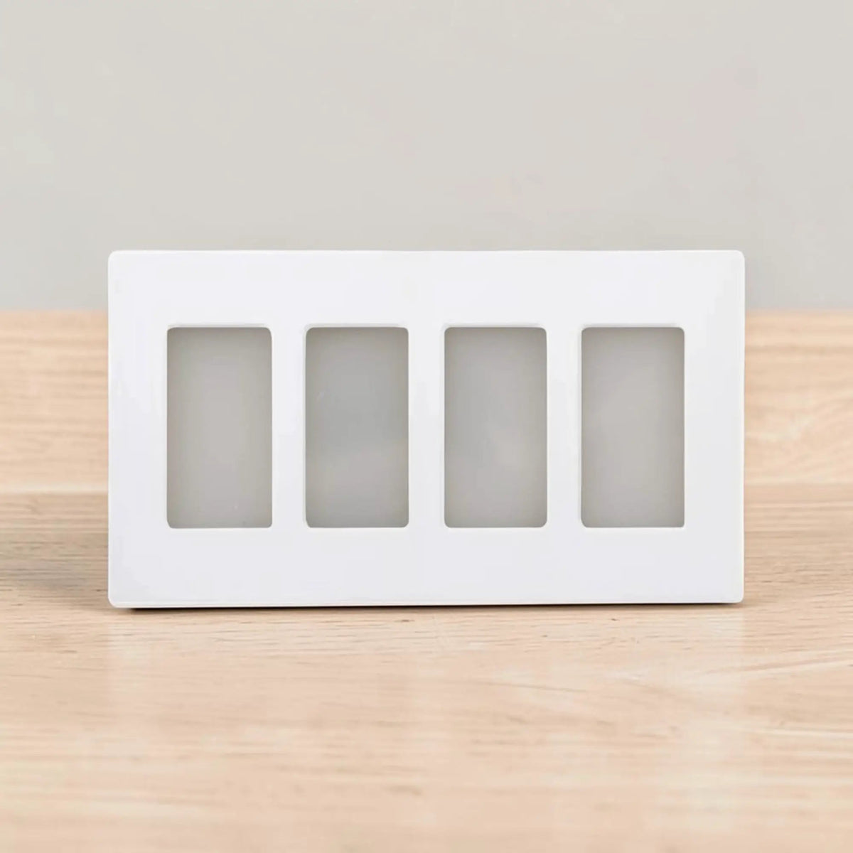Kidde Remote Annunciator Wall Plate Four Gang White Safety