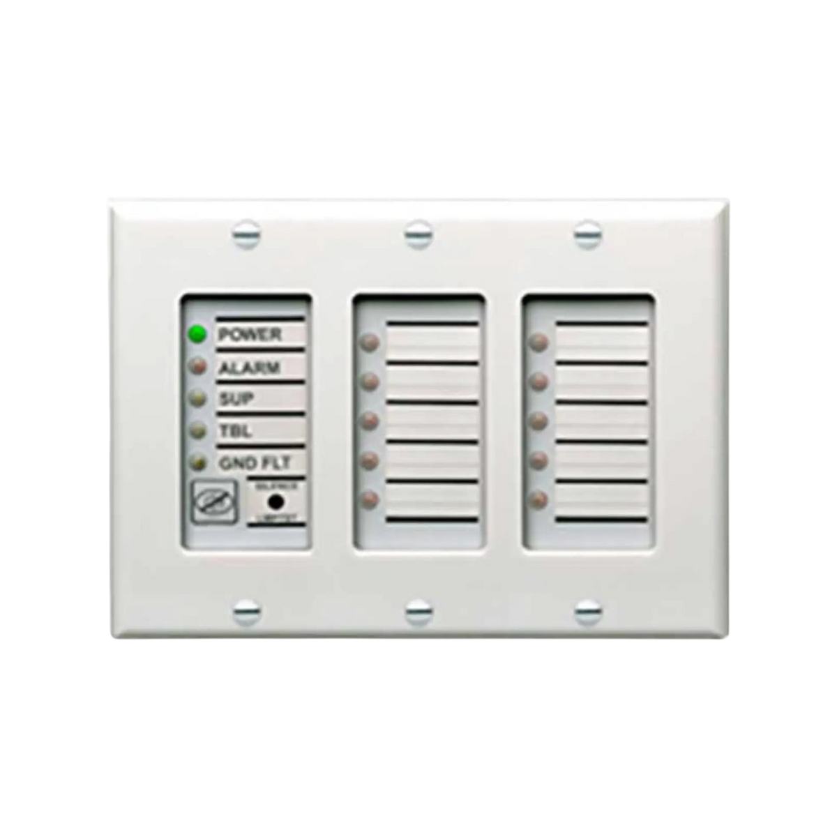 Kidde Remote Annunciator Wall Plate Three Gang White Safety