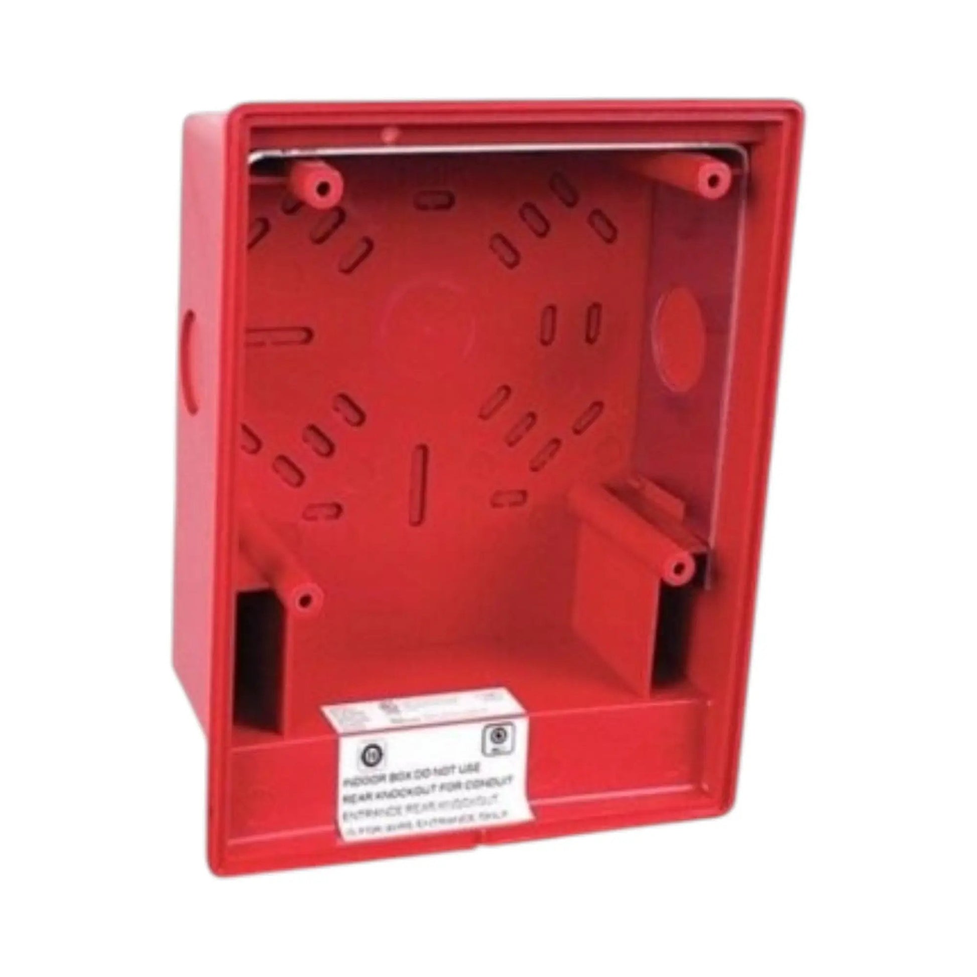 Kidde Surface Box for Speaker Strobes Red UL/FM Approved Safety