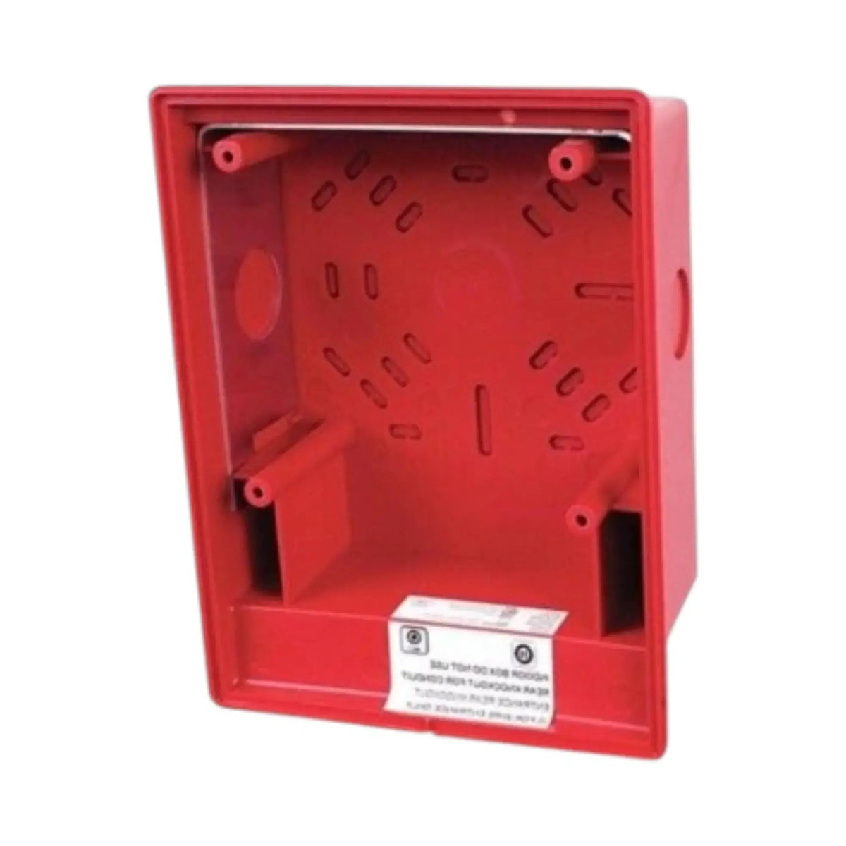 Kidde Surface Box for Speaker Strobes Red UL/FM Approved Safety