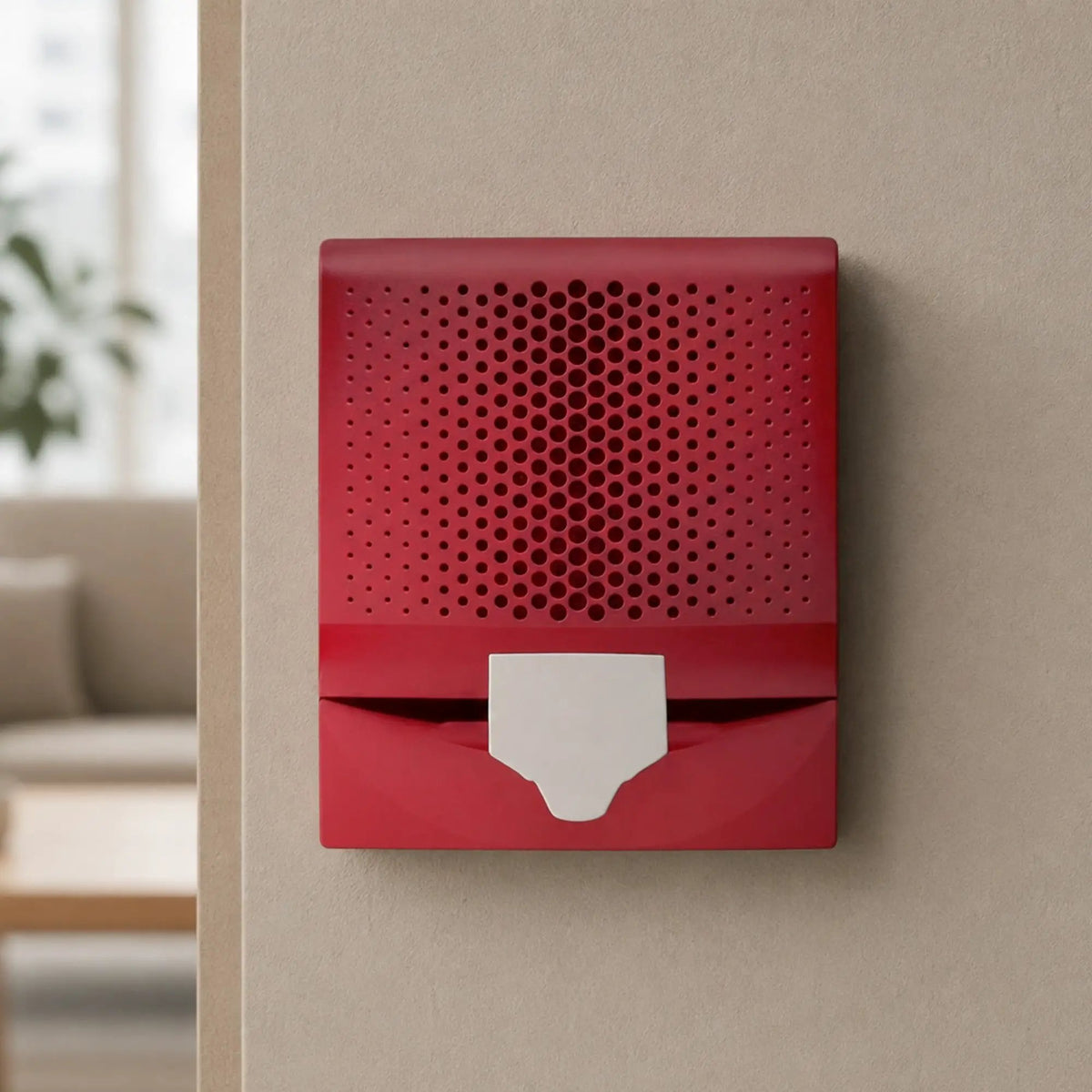 Kidde Wall Cover Red No Marking Audio Visual Fire Safety
