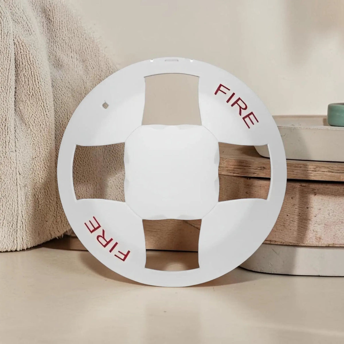 Kidde White Ceiling Fire Marking Cover ULFM Approved for Safety Compliance