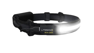 ACTIV 1000 Lumen LED Wide Beam Rechargeable Headlamp by Liteband