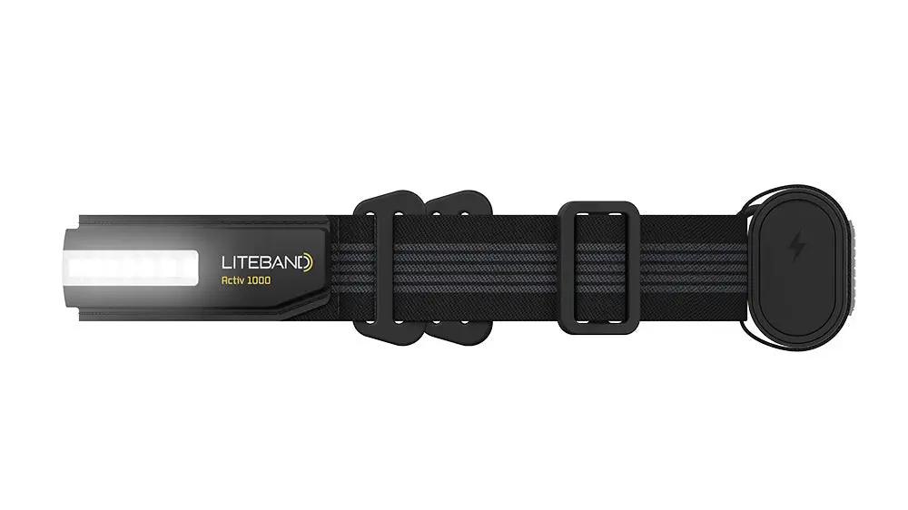 ACTIV 1000 Lumen LED Wide Beam Rechargeable Headlamp by Liteband