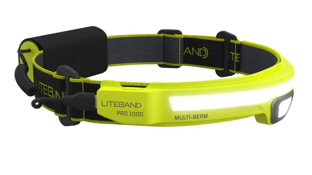PRO 1000 Lumen LED Multi-Beam Rechargeable Headlamp by Liteband