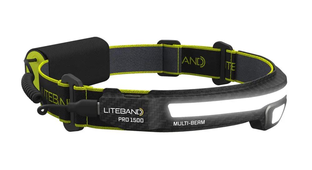 PRO 1500 Lumen LED Multi-Beam Rechargeable Headlamp by Liteband