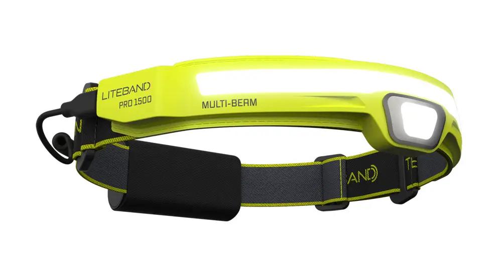 PRO 1500 Lumen LED Multi-Beam Rechargeable Headlamp by Liteband