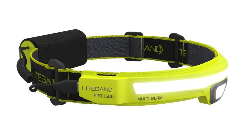 PRO 1500 Lumen LED Multi-Beam Rechargeable Headlamp by Liteband