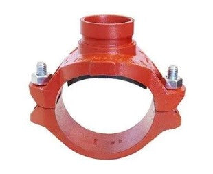 5" X 2" GROOVED MECHANICAL TEE - Fire Protection Parts