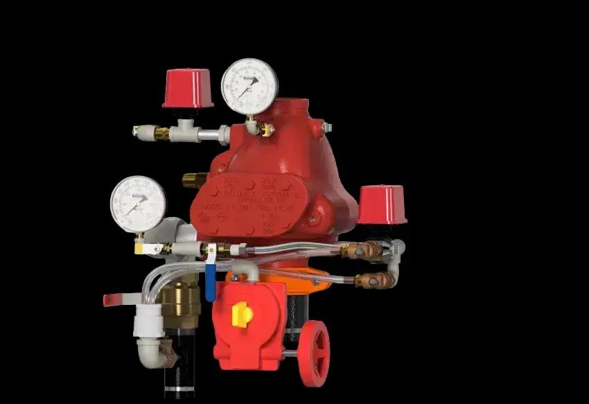 Reliable Fire Valve FX Fully Assembled Grooved 3FXFBV by Reliable Sprinkler