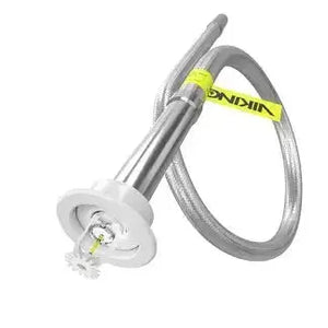 VK970 K5.6 Quick Response Recessed Pendent Fire Sprinkler with Flexible Hose Assembly Sprinklers Viking Fire Protection Parts VK970 K5.6 Quick Response Recessed Fire Sprinkler System