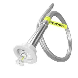 VK970 K5.6 Quick Response Recessed Pendent Fire Sprinkler with Flexible Hose Assembly Sprinklers Viking Fire Protection Parts VK970 K5.6 Quick Response Recessed Fire Sprinkler System