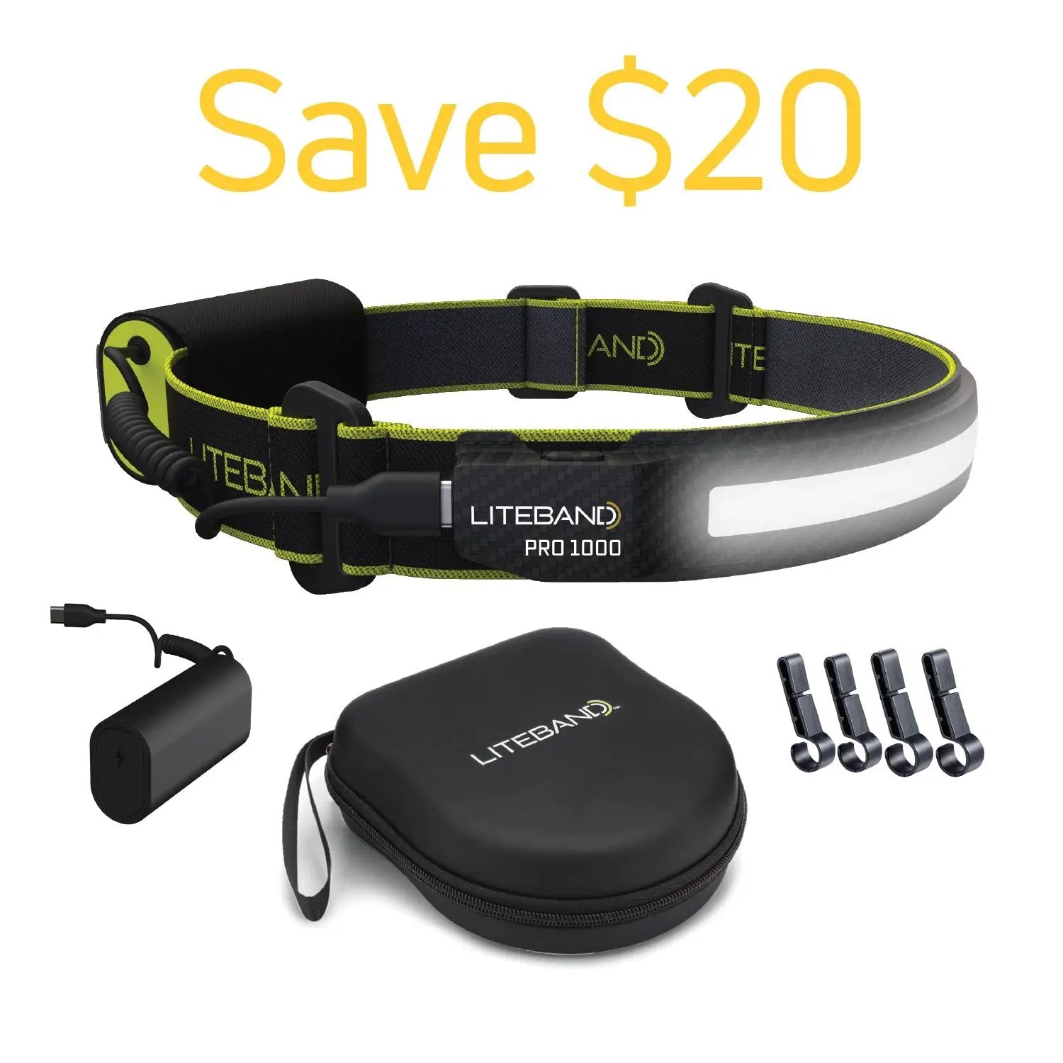 PRO 1000 Lumen Bundle by Liteband