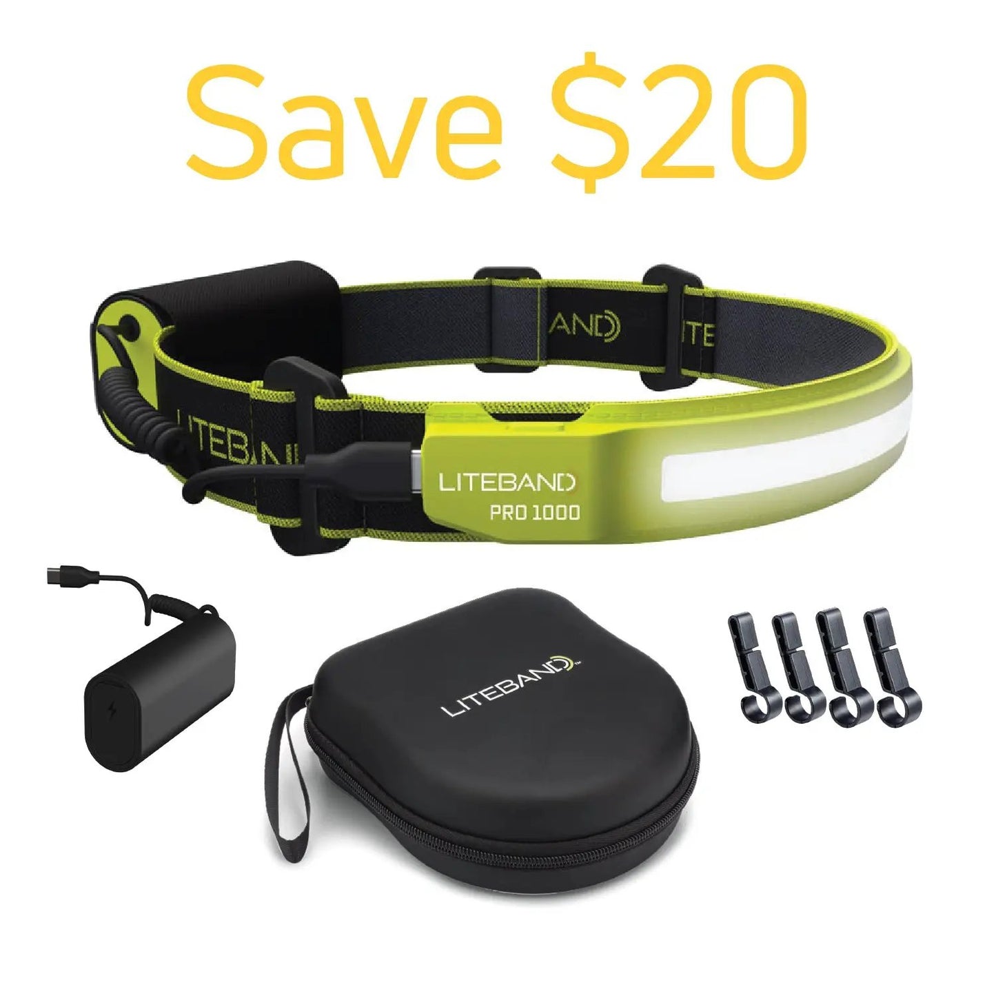 PRO 1000 Lumen Bundle by Liteband