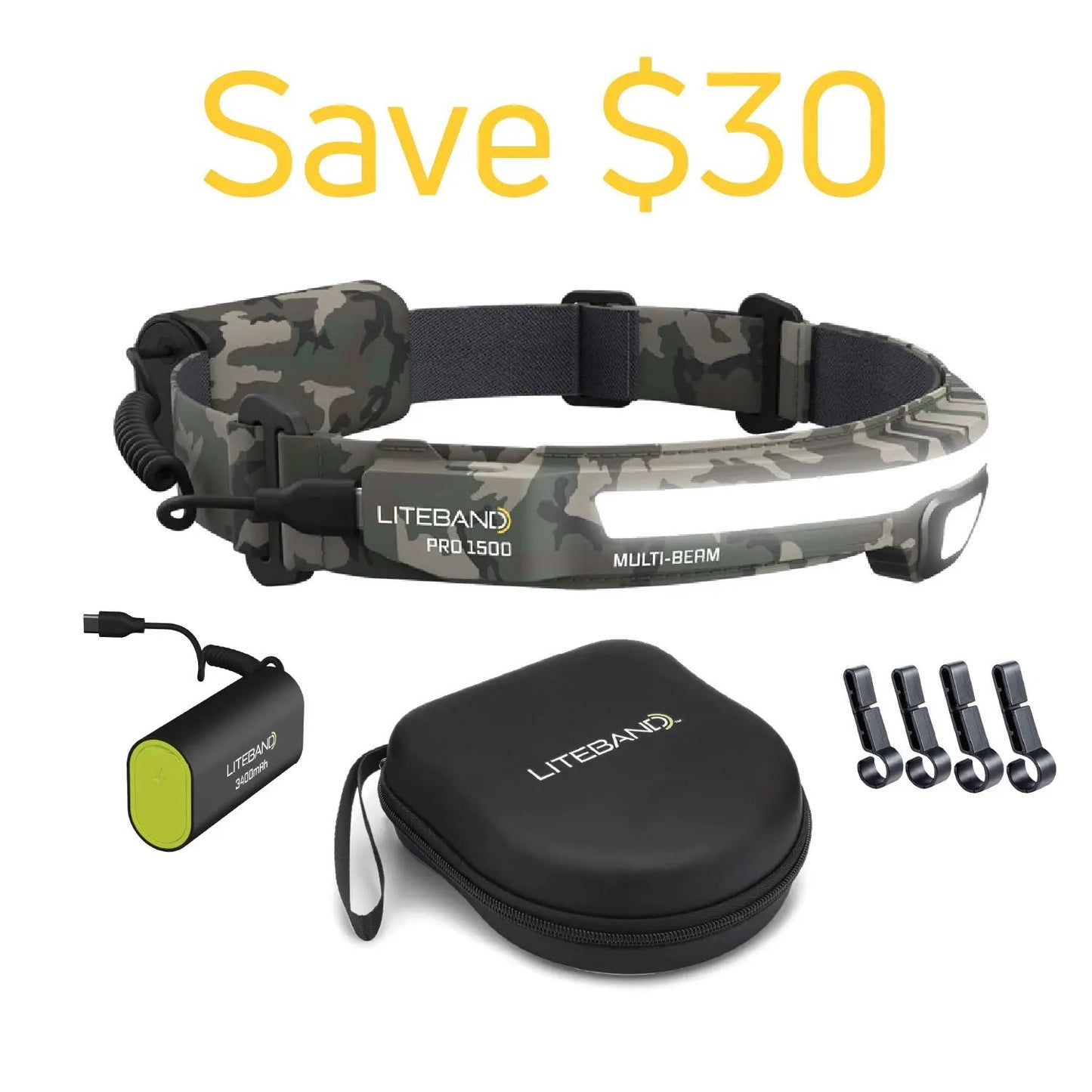 PRO 1500 Lumen Bundle by Liteband
