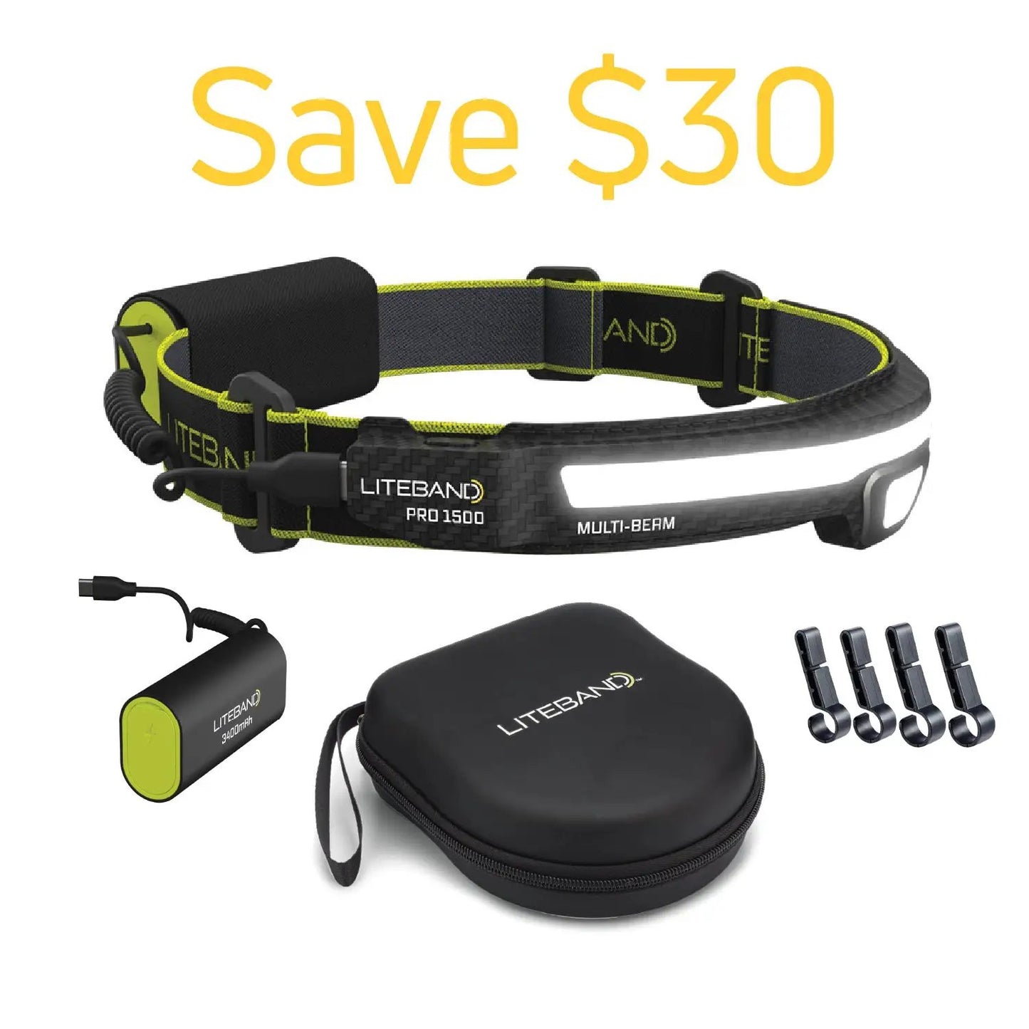 PRO 1500 Lumen Bundle by Liteband