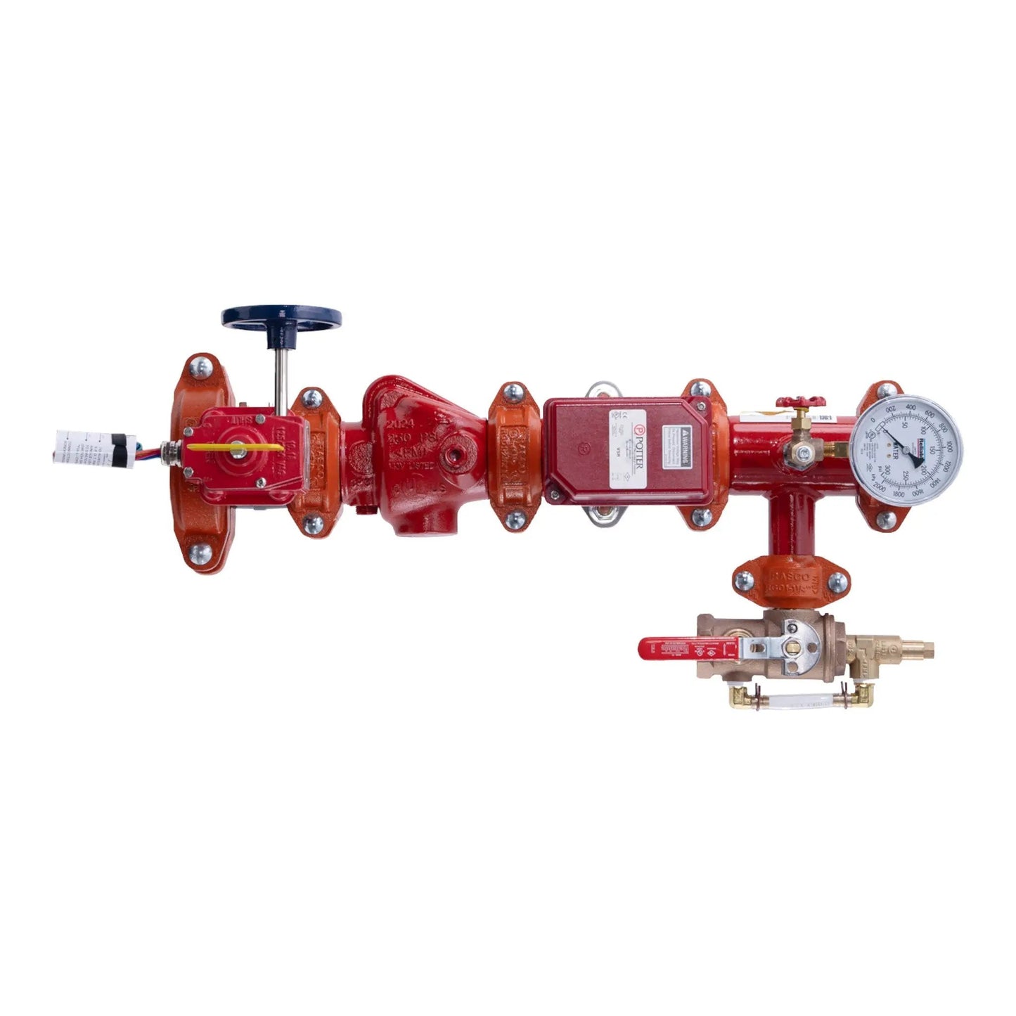 Reliable FCA2 Floor Control Assembly Test Drain K2.8 Potter Switch Pressure Relief by Reliable Sprinkler