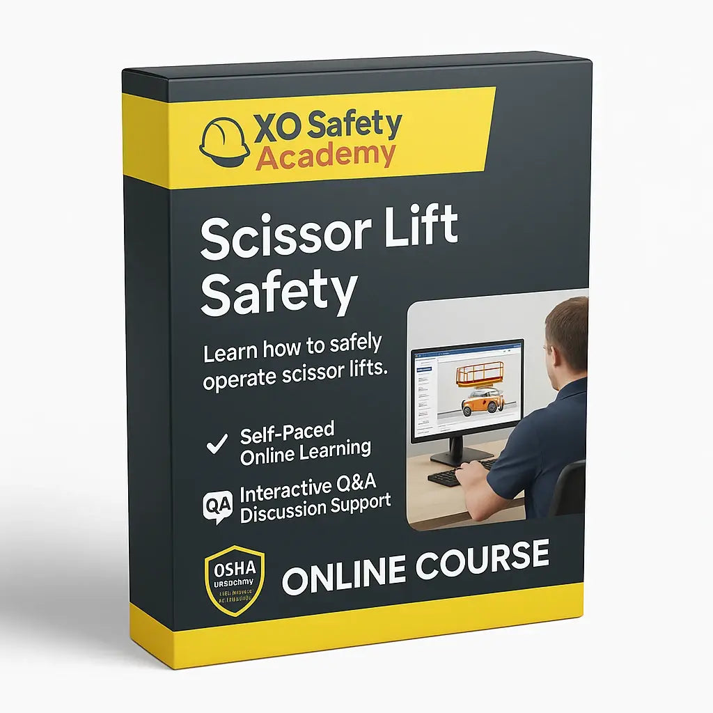 Scissor Lift Operator Safety Online Course by XO Safety