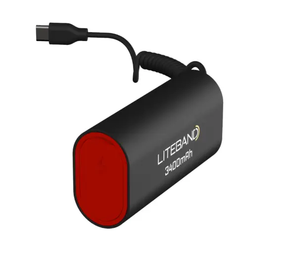 3400 mAh Rechargeable Battery by Liteband