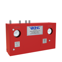 Trimpac® Model B-5B Double Interlock Preaction System Electric/Pneumatic Release, Brass, Monitored by Viking